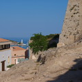Eivissa – pohled na maják z hradeb