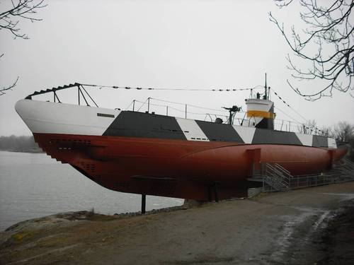 Suomenlinna - ponorka Vesikko