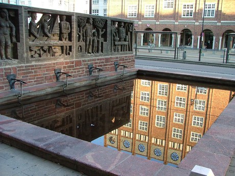 fontána na Lange Straße (Rostock)