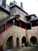 Castle Coch courtyard